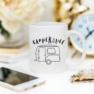 Camper Life Coffee Mug, Camping Coffee Mug, Gift